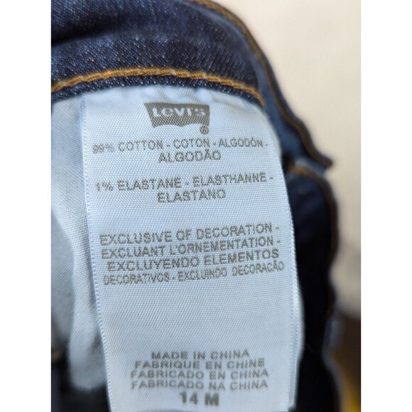 LEVI'S 515 Boot Cut Medium Blue Denim Jeans  14M 155160065 - Picture 8 of 9